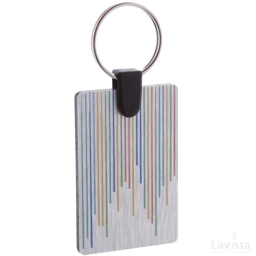 Aluudy D Sleutelhanger Zilver