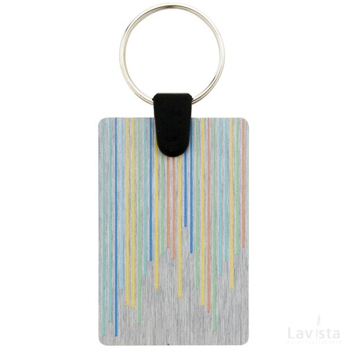 Aluudy D Sleutelhanger Zilver