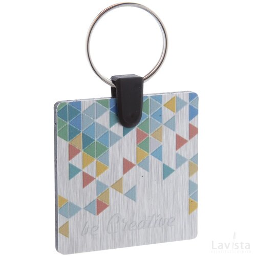 Aluudy C Sleutelhanger Zilver