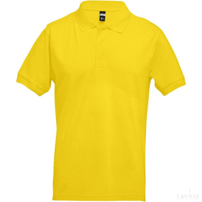 Thc Adam 3Xl Polo T-Shirt Voor Mannen Geel