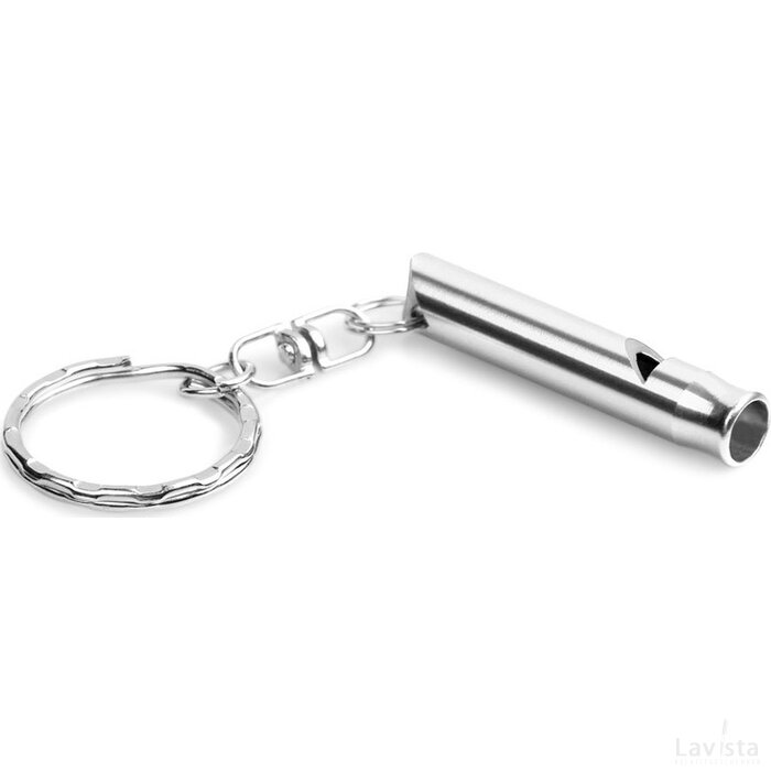 Trudy  Metalen Sleutelhanger Satijn Zilver