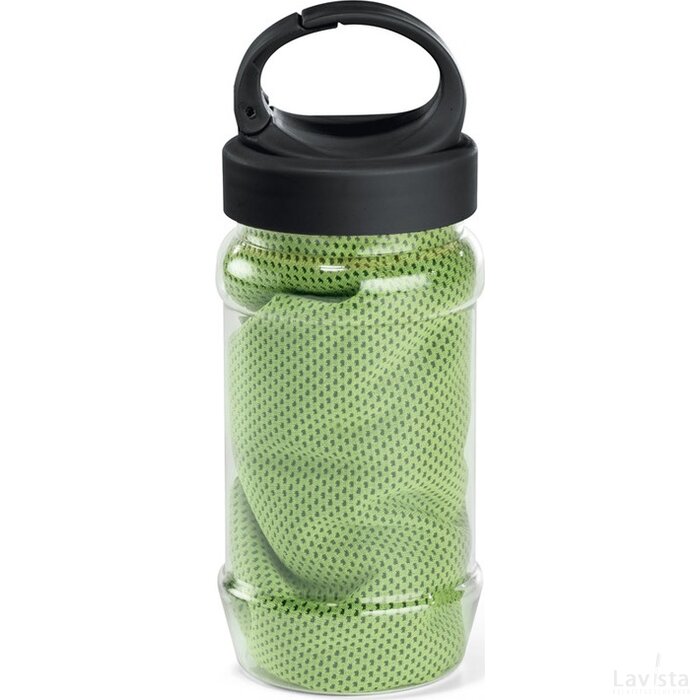 Artx Plus Sporthanddoek Met Fles Licht Groen