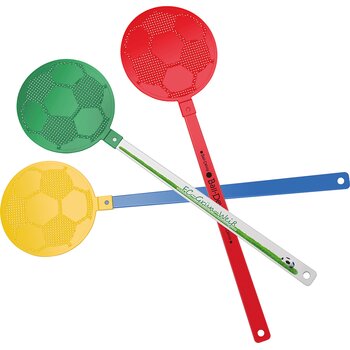 Vliegenmepper voetbal groen