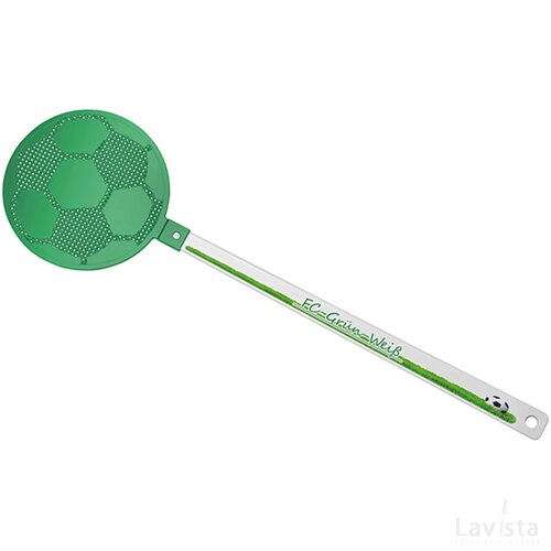 Vliegenmepper voetbal groen