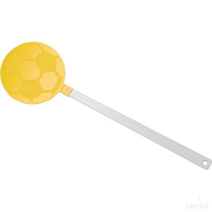 Vliegenmepper voetbal geel