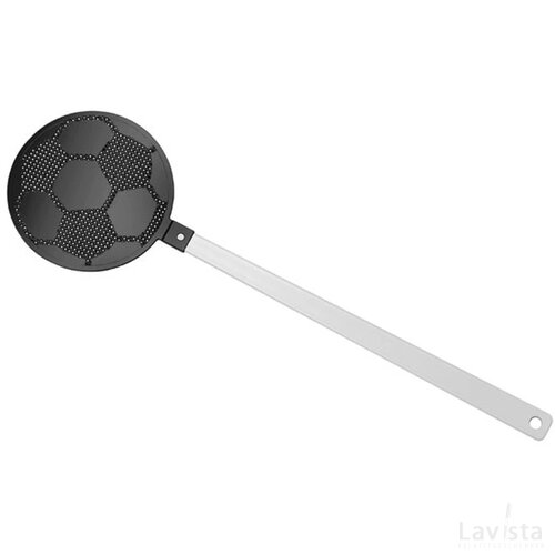 Vliegenmepper voetbal zwart