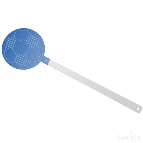 Vliegenmepper voetbal blauw