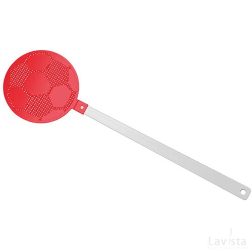 Vliegenmepper voetbal rood