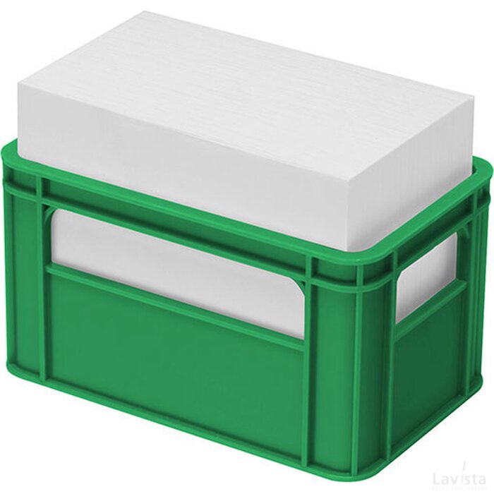 Memobox krat groen