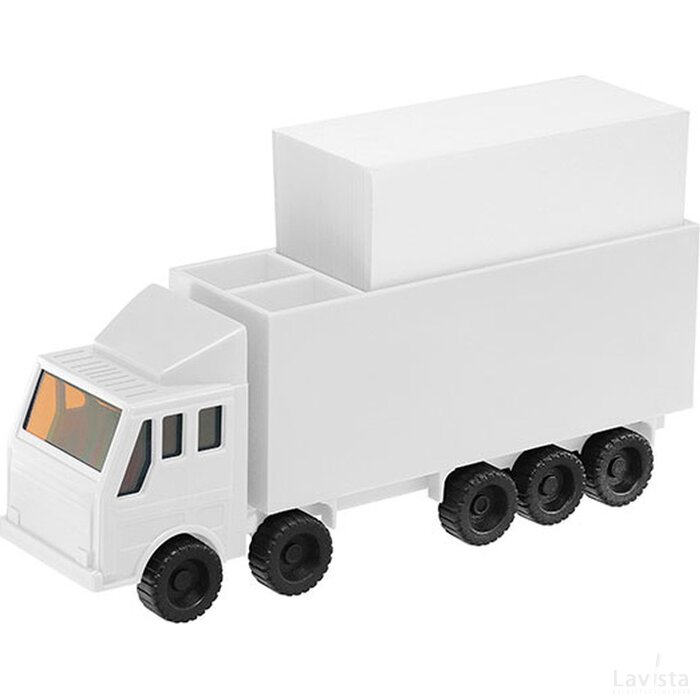 Memobox vrachtwagen wit