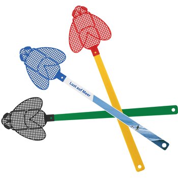 Vliegenmepper Brummi blauw
