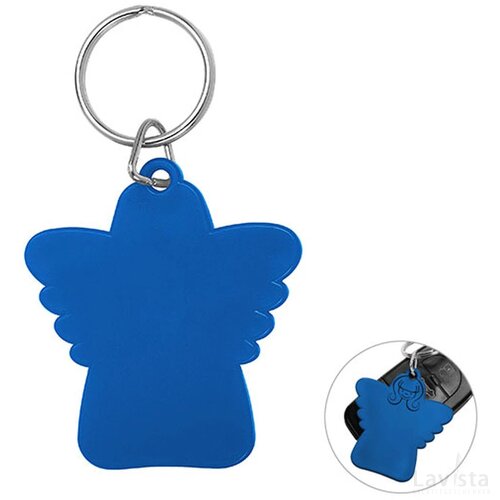 Sleutelhanger beschermengel blauw