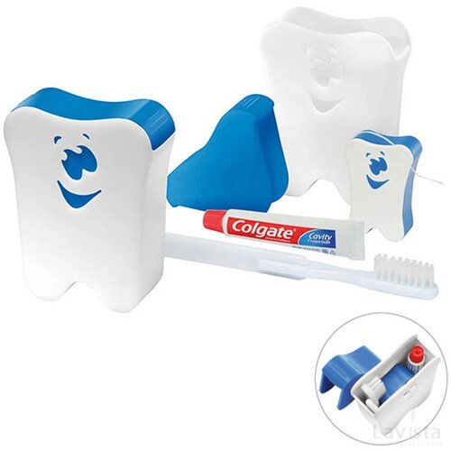 Tandenborstel blauw