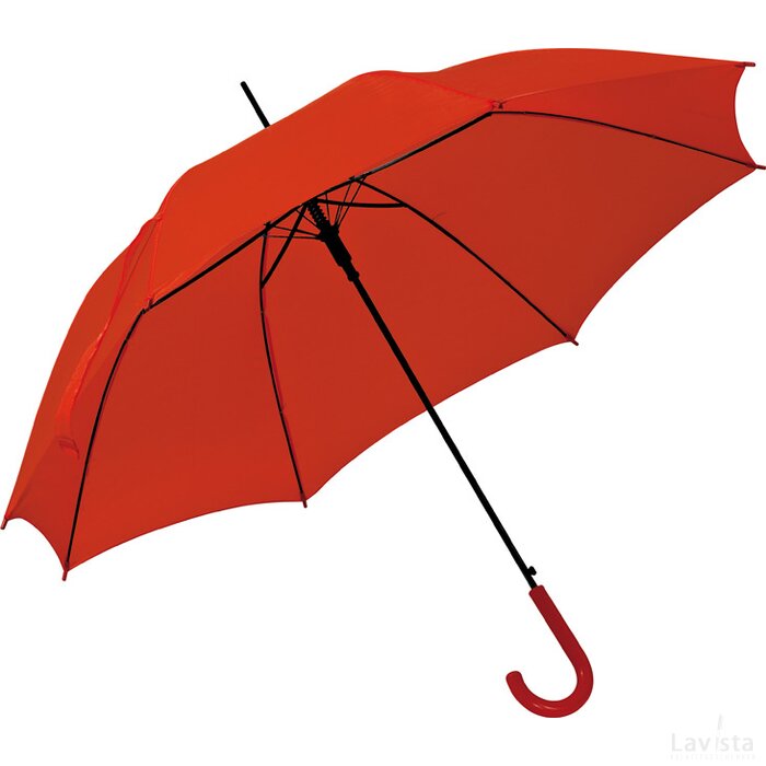 Automatische paraplu Nauen rood