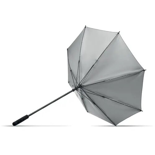 Reflecterende paraplu Visibrella mat zilver