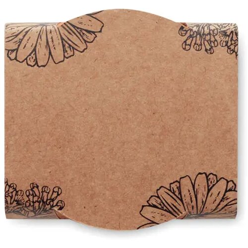 Potje vergeet-me-nietjes Forget me not hout