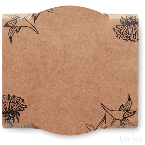 Potje zonnebloem Sunflower hout