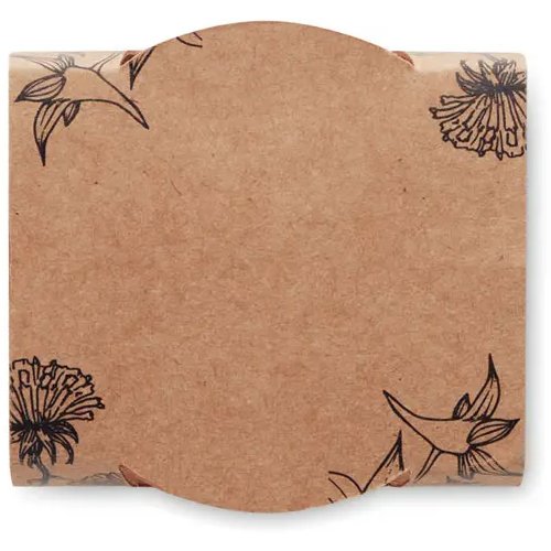 Potje zonnebloem Sunflower hout