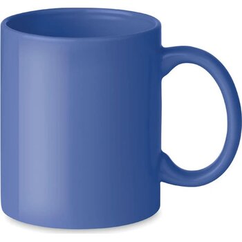 Gekleurde keramische mok 300ml Dublin tone royal blauw