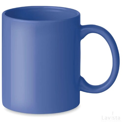 Gekleurde keramische mok 300ml Dublin tone royal blauw