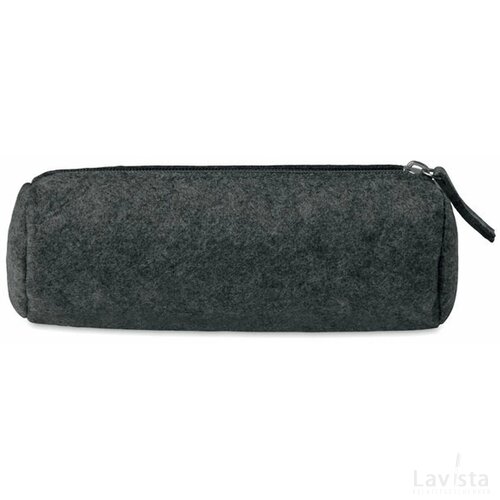Vilten etui Grijs