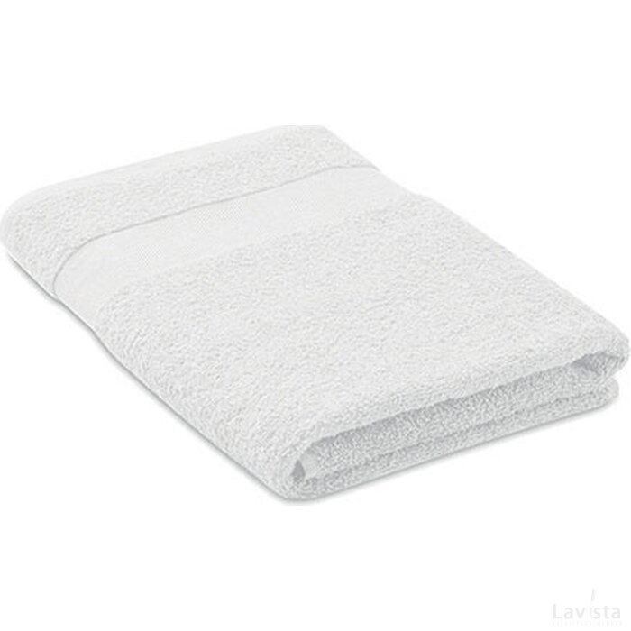Handdoek organisch 140x70 Perry wit