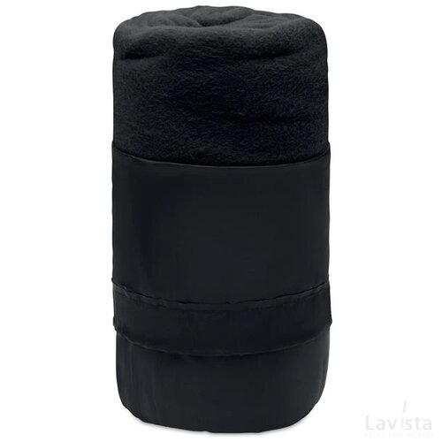 Rpet fleece reisdeken Musala rpet zwart