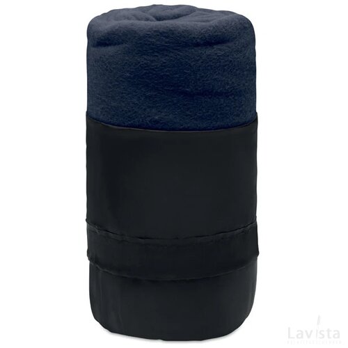 Rpet fleece reisdeken Musala rpet blauw