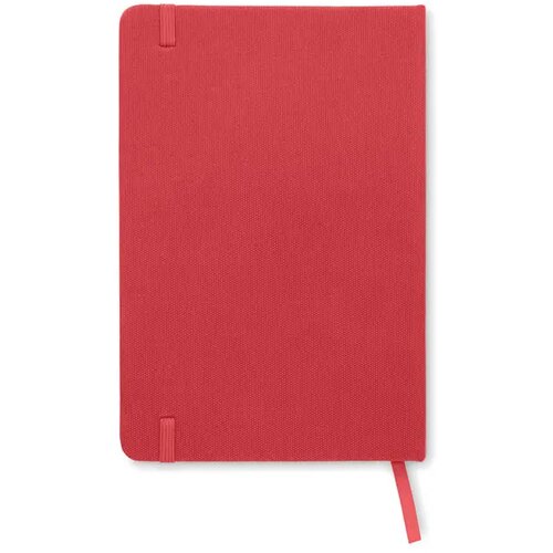 A5 notitieboek met rpet omslag Note rpet rood