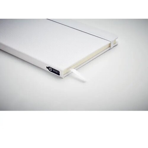 A5 notitieboek met rpet omslag Note rpet wit
