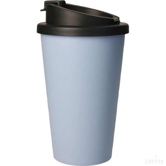 Eco Coffee Mug Premium Deluxe 350 Ml Thermosbeker Lichtblauw
