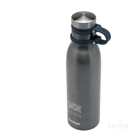 Contigo® Matterhorn Metallic 590 Ml Drinkfles Gunmetal