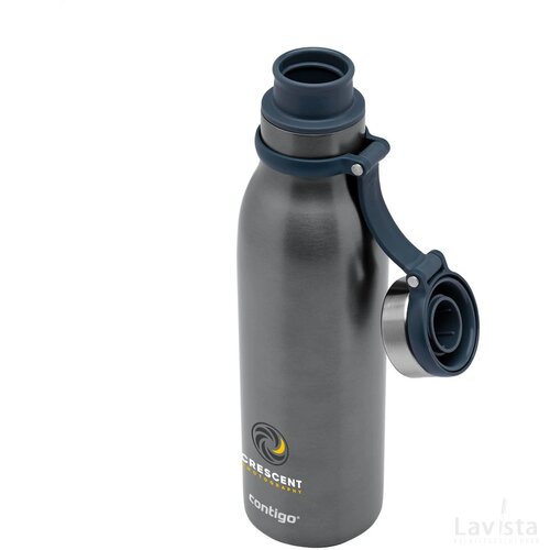Contigo® Matterhorn Metallic 590 Ml Drinkfles Gunmetal