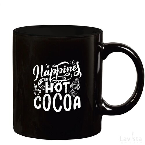 Kitty Mug Zwart/Zwart