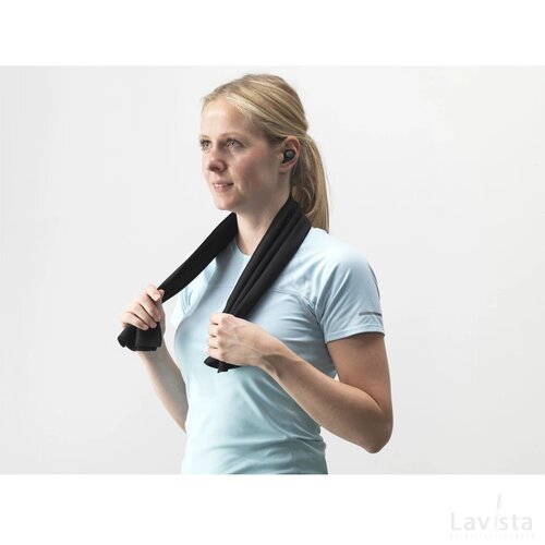 Cooldown Rpet Koelhanddoek Zwart