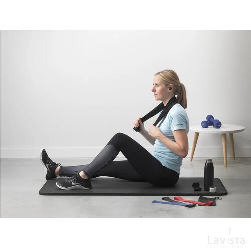 Cooldown Rpet Koelhanddoek Zwart