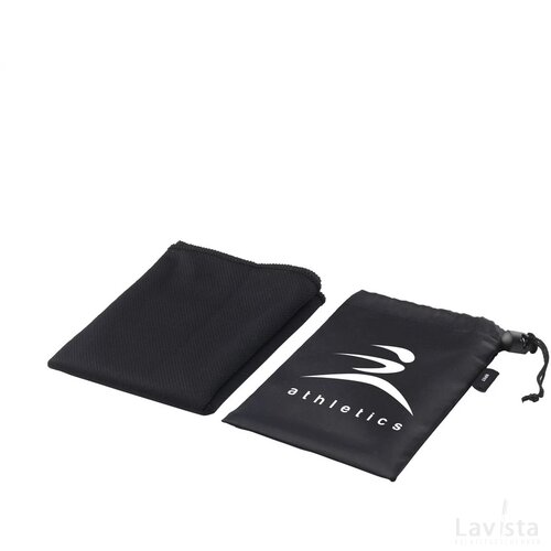Cooldown Rpet Koelhanddoek Zwart