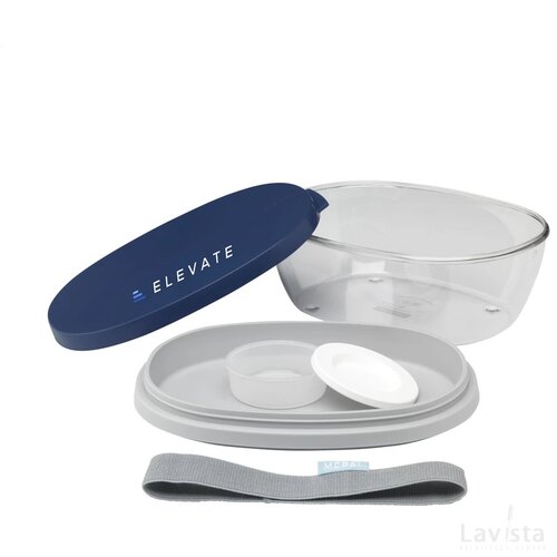 Mepal Saladbox Ellipse Donkerblauw