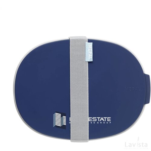 Mepal Saladbox Ellipse Donkerblauw