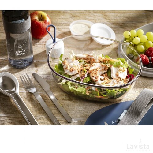 Mepal Saladbox Ellipse Donkerblauw