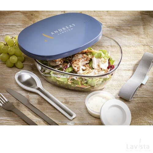 Mepal Saladbox Ellipse Donkerblauw