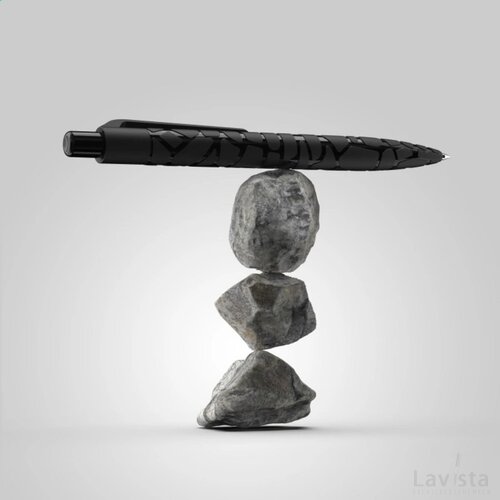 Bio-Stone Pen Zwart