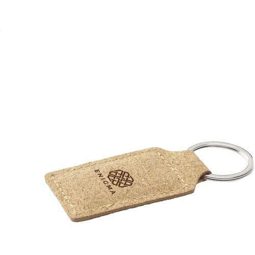 Kurk sleutelhanger met stevige ring