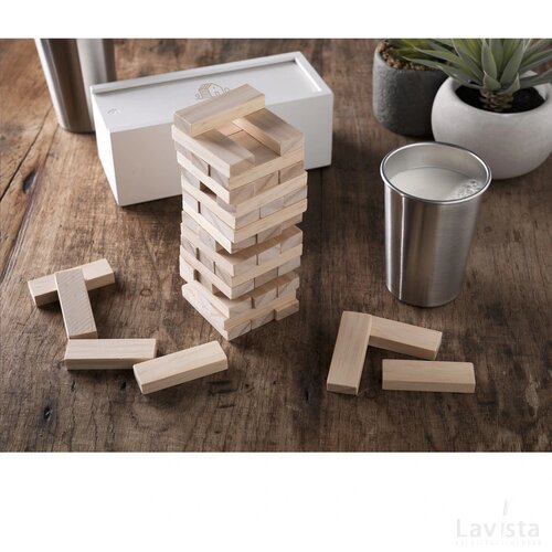 Tower Game Deluxe Spel Hout