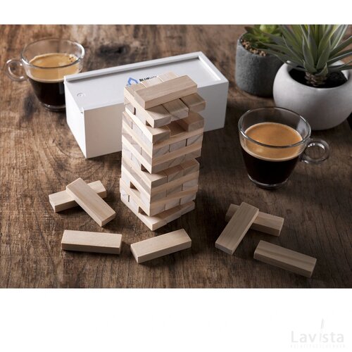 Tower Game Deluxe Spel Hout