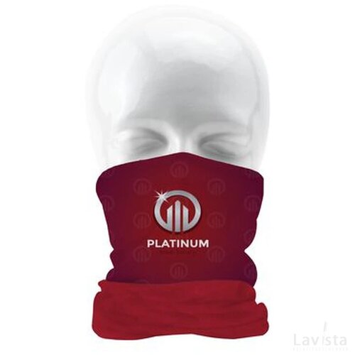 Fleece buff Rood