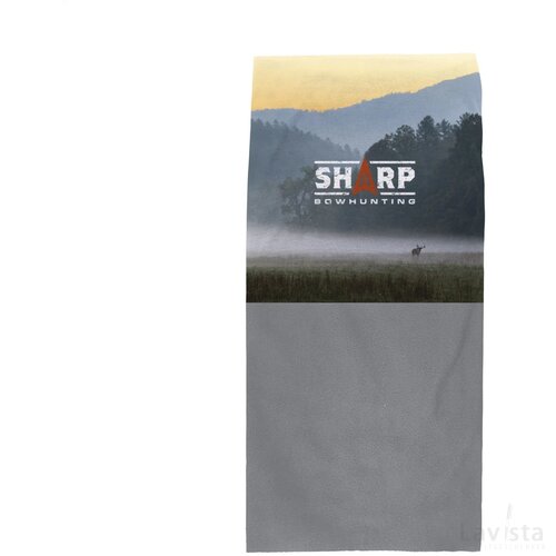 Fleece buff Grijs