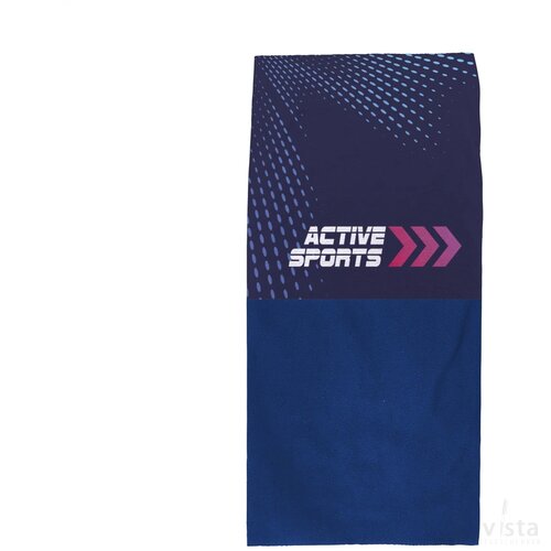 Fleece buff Blauw