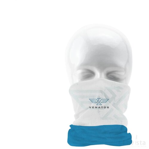 Fleece buff Lichtblauw