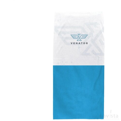 Fleece buff Lichtblauw